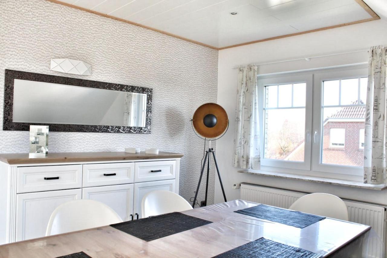 Nordsee Anker Unsere Moderne 87 Qm Ferienwohnung Mit Zwei Schlafzimmer In Norden Ortsteil Ostermarsch Exterior photo